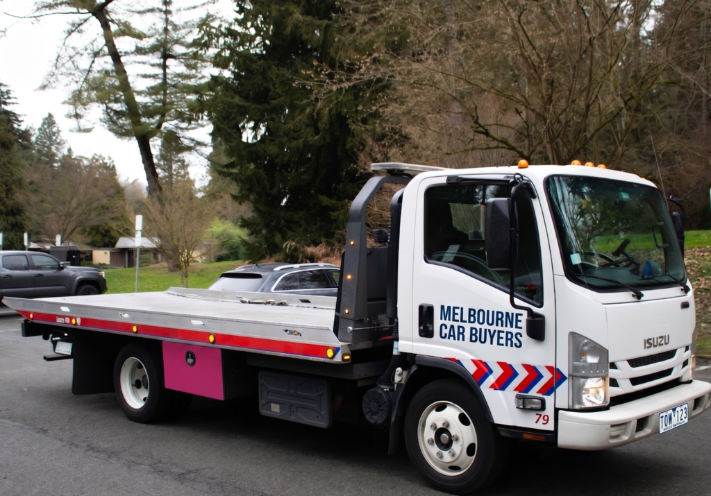 Professional car wreckers campbellfield towing truck