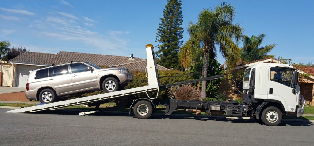 Professional cash for cars frankston towing truck